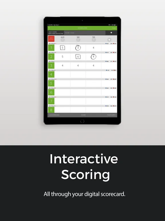 Скриншоты RiverPines Golf iPad 