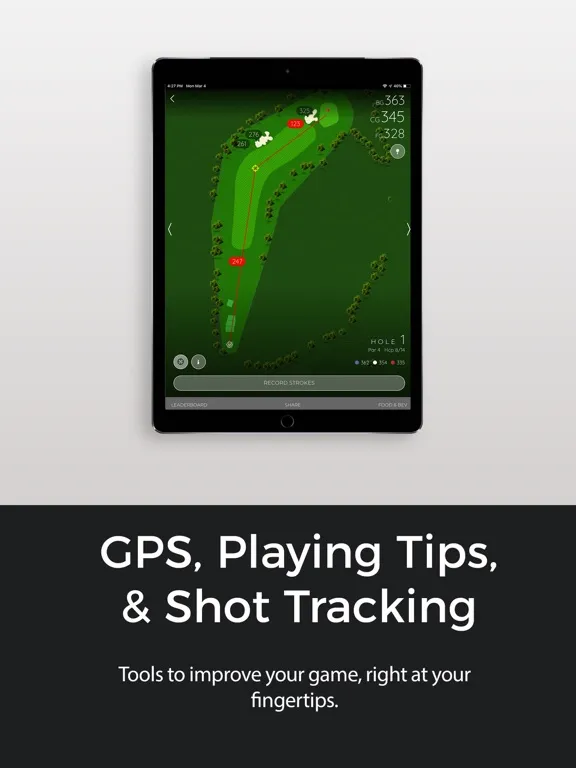 Red Tail Golf Club iPad  Screenshots