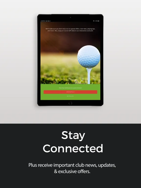 Screenshot di Glenmoor Golf Club iPad