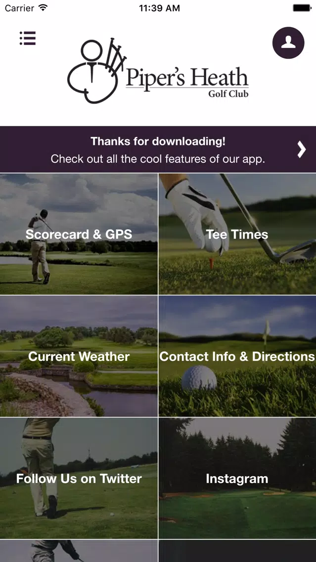 Capturas de pantalla de Piper's Heath Golf Club
