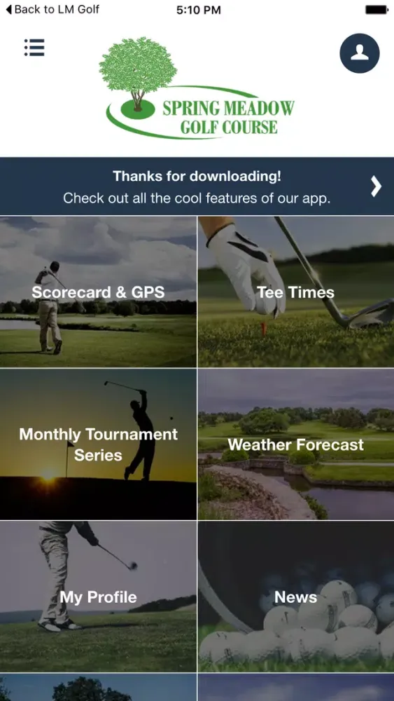 Capturas de pantalla de Spring Meadow Golf Course