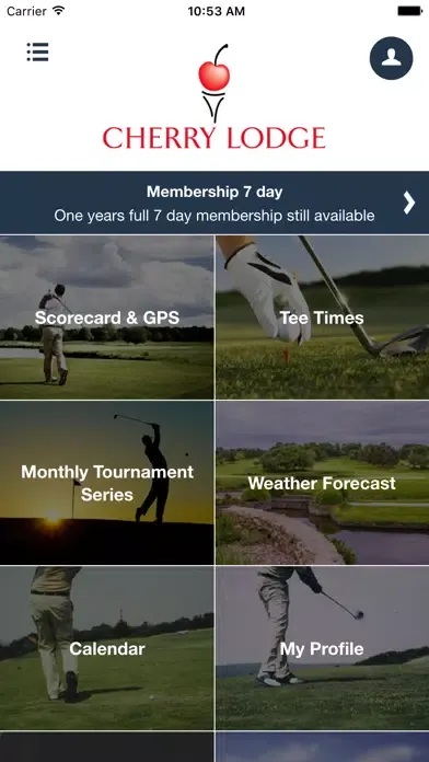 Cherry Lodge Golf Club 스크린샷