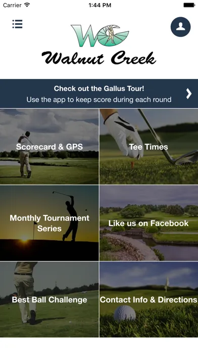 Walnut Creek Golf Courses 스크린샷