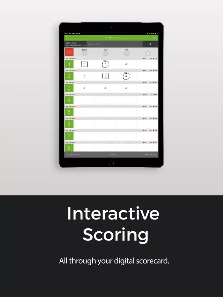 Legacy Pines Golf & Social iPad  স্ক্রিনশট