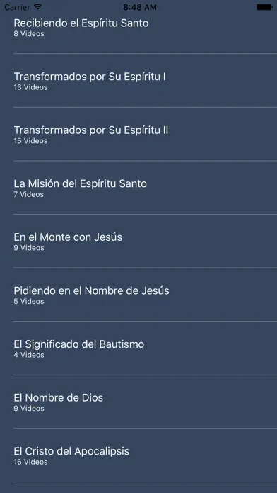 Capturas de pantalla de La voz del Consolador