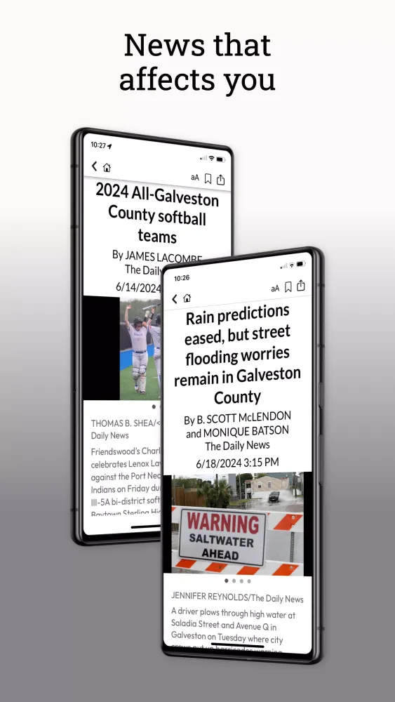 Galveston County Daily News Ekran Görüntüleri