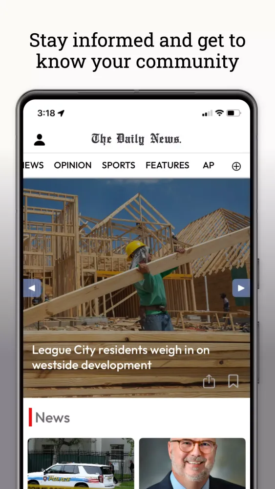 Galveston County Daily News Ekran Görüntüleri