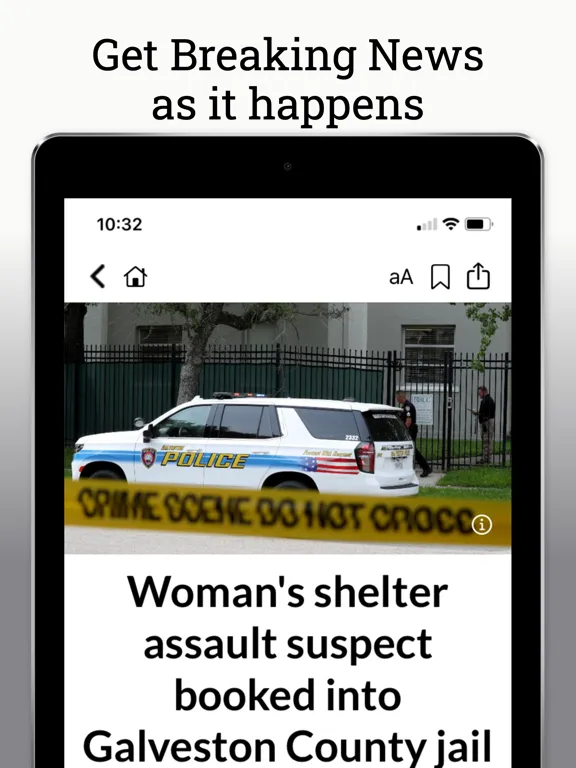 Скриншоты Galveston County Daily News iPad 