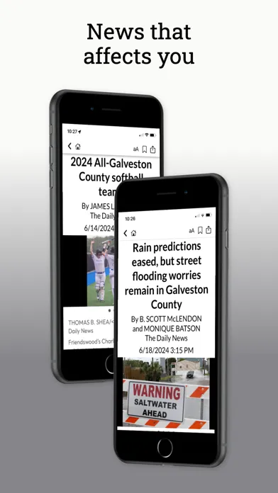 Скриншоты Galveston County Daily News