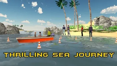 Скриншоты 3D Motor Boat Simulator – Ride high speed boats in this driving simulation game