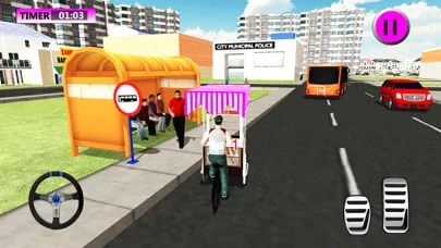 Bakery pastry delivery boy & rider sim স্ক্রিনশট
