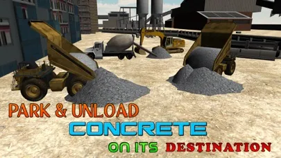 Concrete Excavator Simulator – Operate crane & drive truck in this simulation game 스크린샷