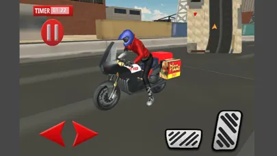 Fast food Motorcycle Delivery & Bike Rider Sim স্ক্রিনশট