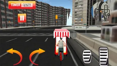 Fries Hawker Cycle & Food Delivery Rider Sim スクリーンショット