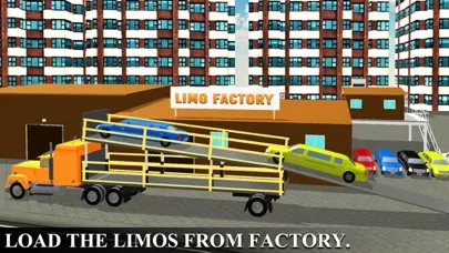 Captures d'écran de Limo Transporter Truck Simulator - Transport cars