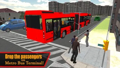 3D Metro Bus Simulator - Public transport service & trucker parking simulation game Screenshots