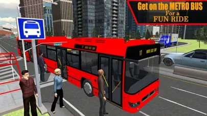 3D Metro Bus Simulator - Public transport service & trucker parking simulation game Screenshots