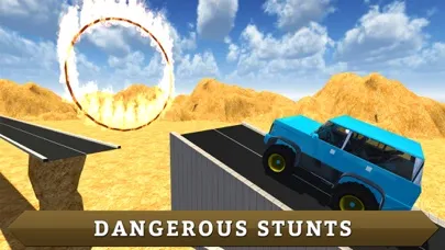 Capturas de tela do Offroad 4x4 Mountain Jeep – Mega Stunt Simulator