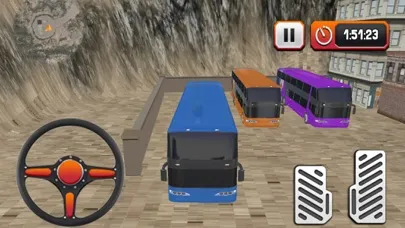 Offroad public transport bus & 3d driver simulator Screenshots