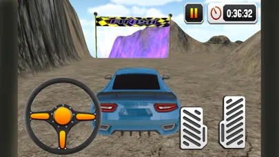Capturas de tela do Offroad Sports Car & 3D Furious Driving Simulator