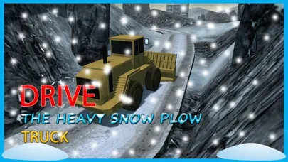 Snow Plow Truck Simulator – Drive snow plough truck & clear the blocked roads for traffic 스크린샷