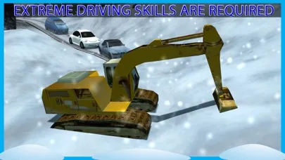 Snow Plow Truck Simulator – Drive snow plough truck & clear the blocked roads for traffic 스크린샷