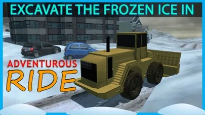 Snow Plow Truck Simulator – Drive snow plough truck & clear the blocked roads for traffic 스크린샷