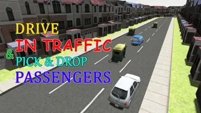 Tangkapan skrin Tuk Tuk Simulator – Extreme driving & parking simulator game