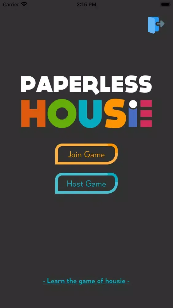 ภาพหน้าจอของ Paperless Housie