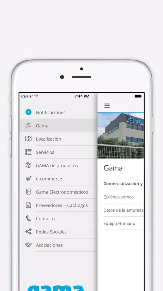 ภาพหน้าจอของ Gama Comercial Aragonesa