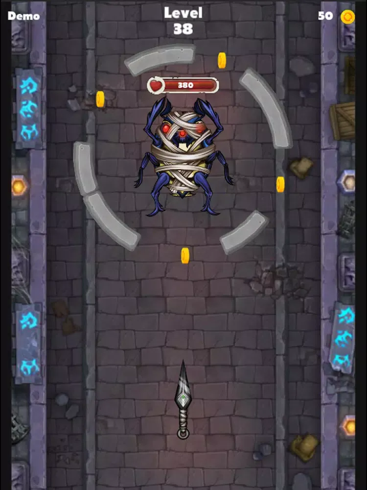تصاویر Knife Game: Throw The Knife iPad 