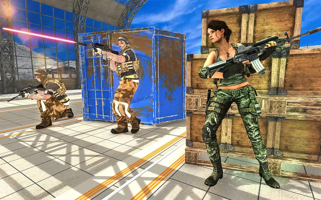 Zrzuty ekranu Anti-Terrorism Commando Shooter : Fps Shooter