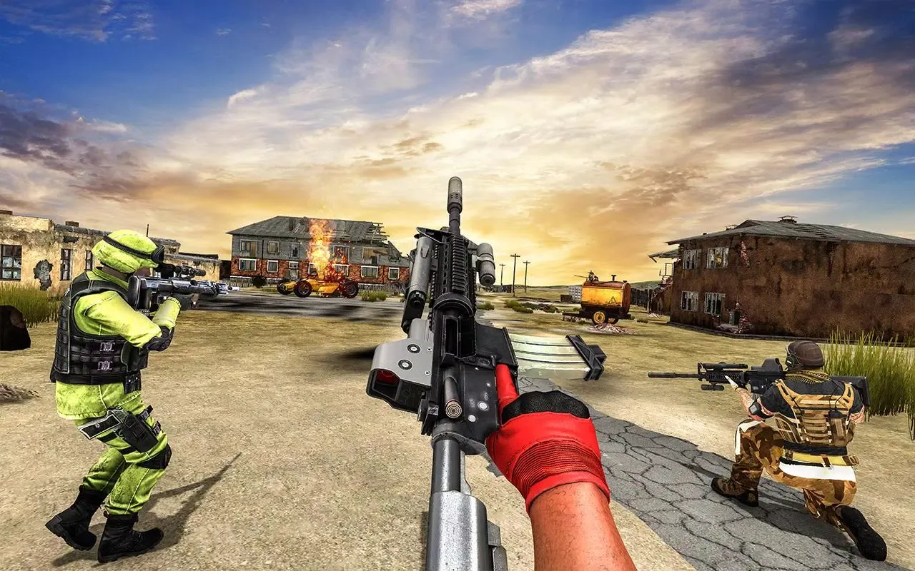 Zrzuty ekranu Anti-Terrorism Commando Shooter : Fps Shooter