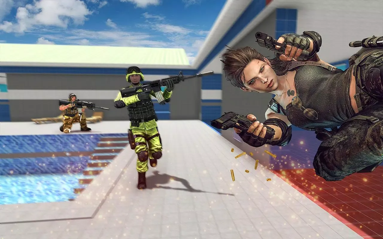 Zrzuty ekranu Anti-Terrorism Commando Shooter : Fps Shooter