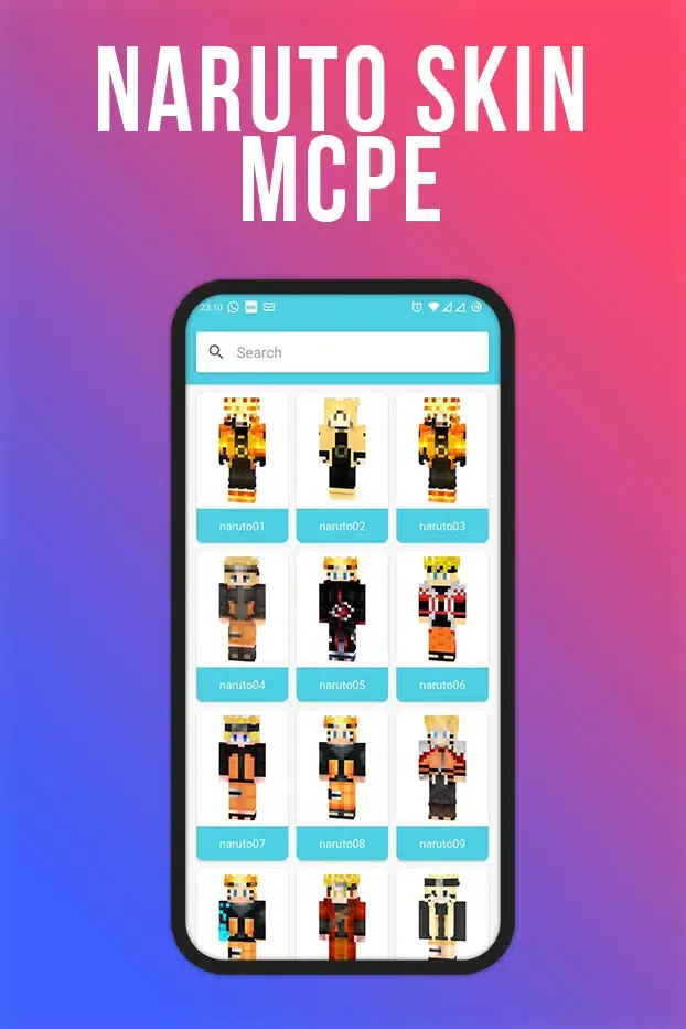 Naruto Skins For Minecraft PE Screenshots