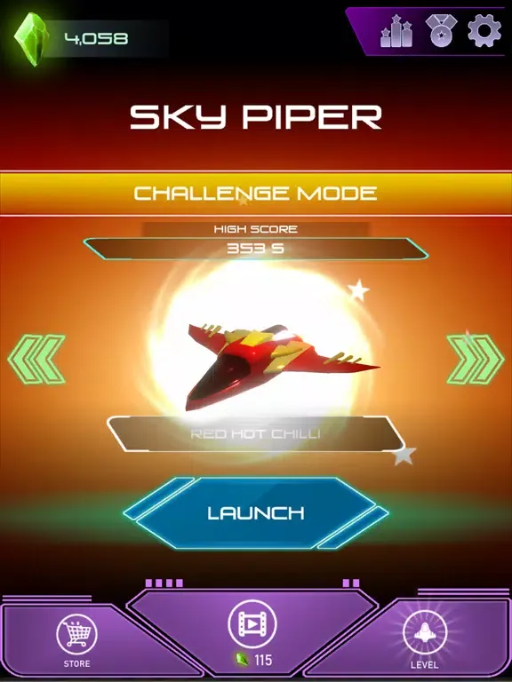 Zrzuty ekranu Sky Piper - Jet Arcade Game iPad 