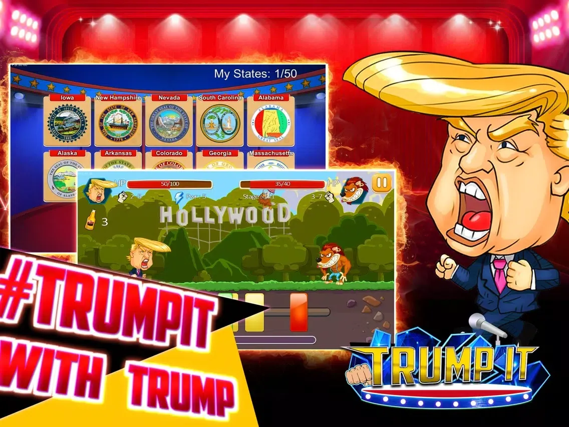 Capturas de pantalla de Trump It - Vote for Trump iPad 