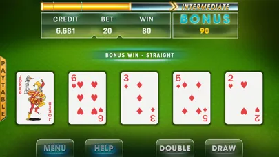 Tangkapan skrin Jokers Poker
