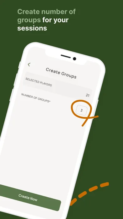 Tangkapan skrin Gamdok: Team Creator