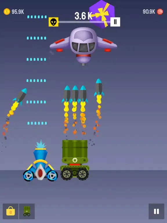 Space Shooter Cannon iPad  스크린샷