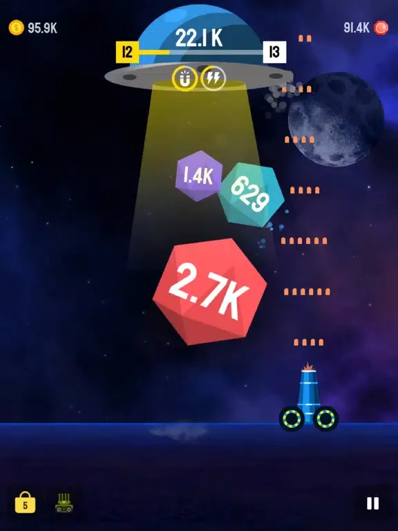 Space Shooter Cannon iPad  스크린샷