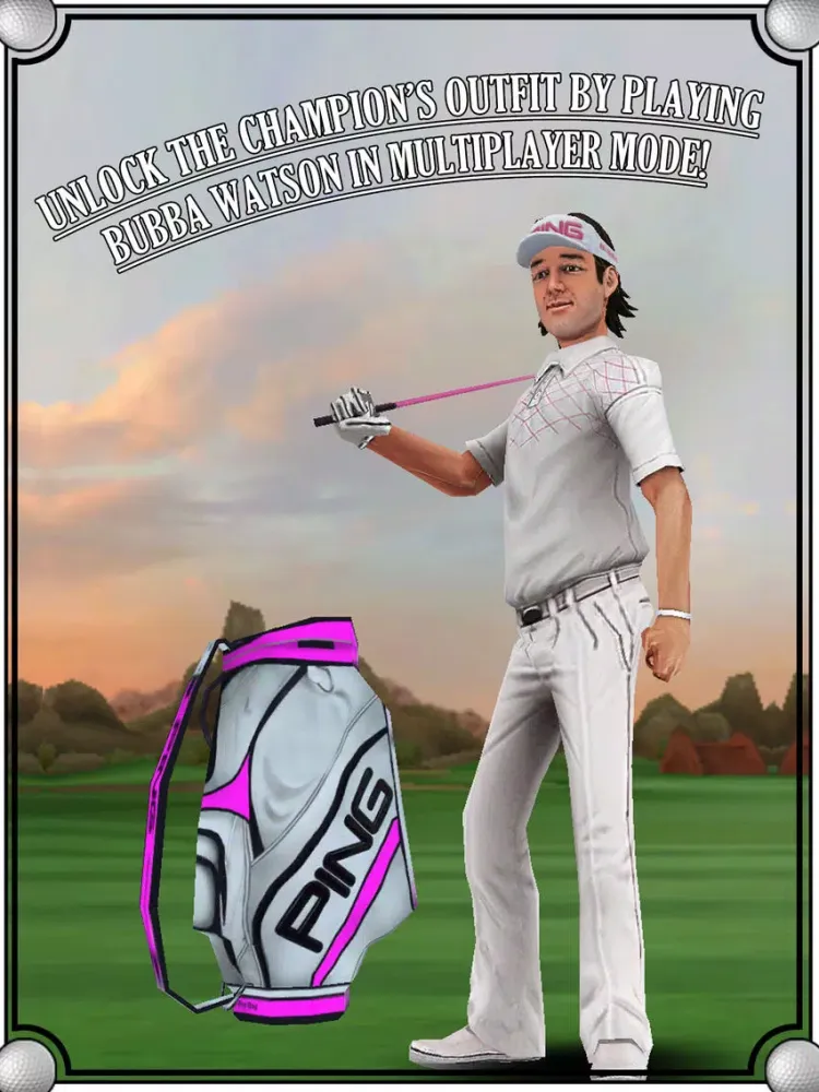 BubbaGolf Free iPad  스크린샷