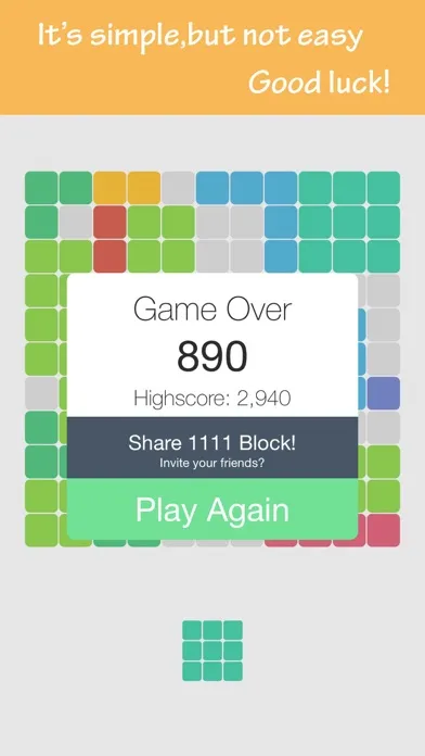 1111 Block Fit:Classic Bricks Bubble Game स्क्रीनशॉट