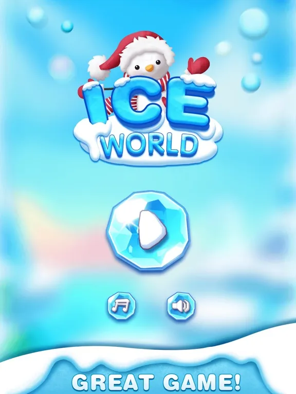 Captures d'écran de Ice World - Fill Up Cube Blast iPad 