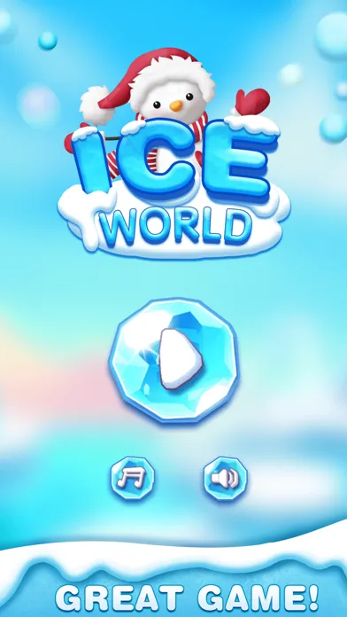 Captures d'écran de Ice World - Fill Up Cube Blast