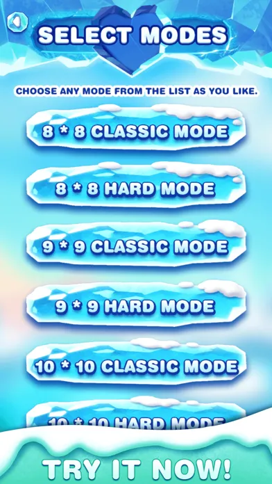 Captures d'écran de Ice World - Fill Up Cube Blast