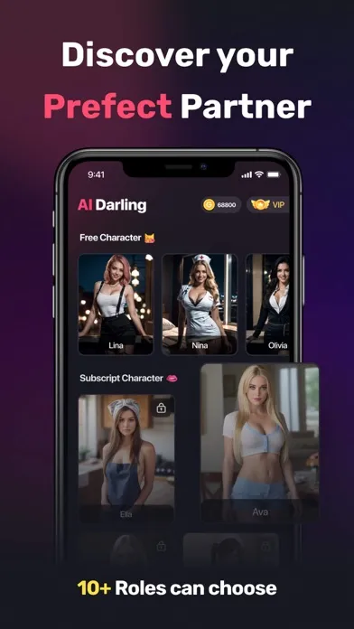 Ảnh chụp màn hình của SUPE AI Darling