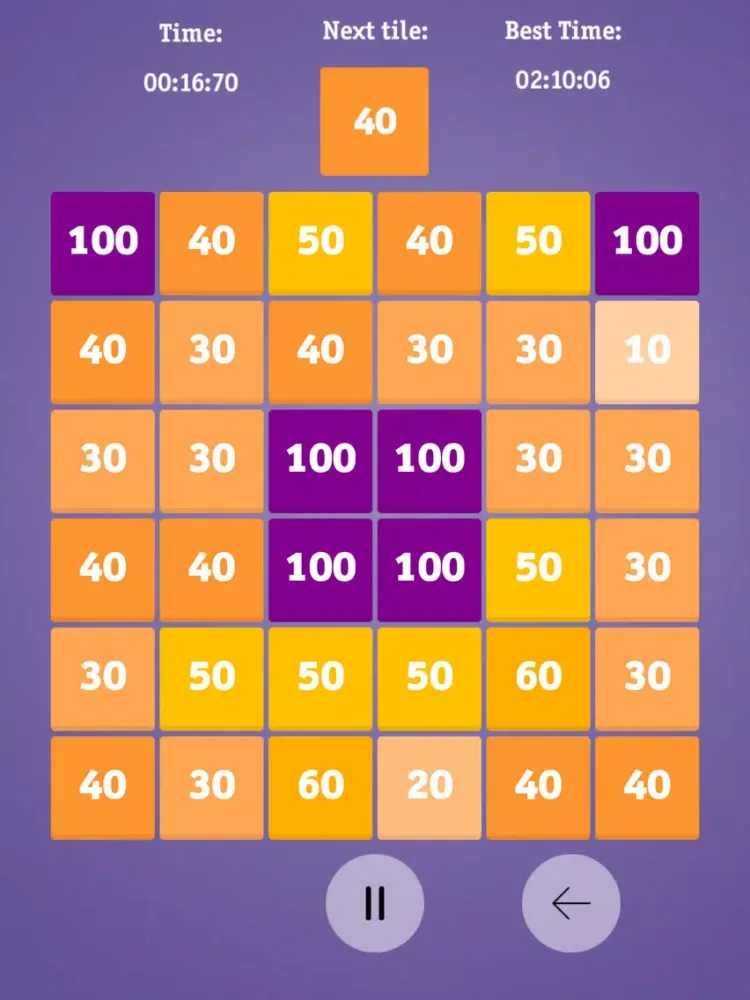 Zrzuty ekranu Hundred tiles iPad 