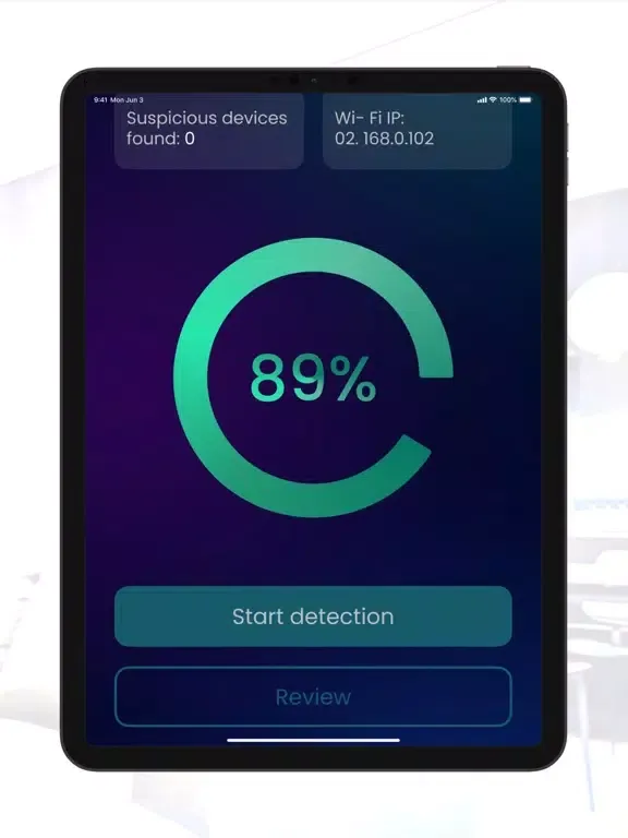 Hidden Camera：Spy Cam Detector iPad 應用截圖