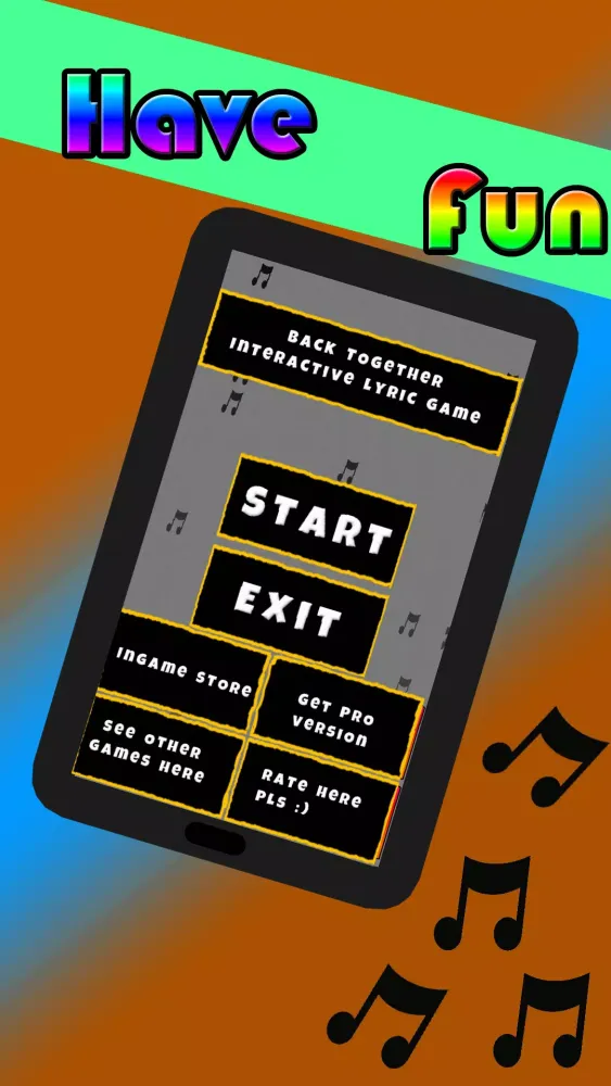 Tap-Game for Back Together Screenshots